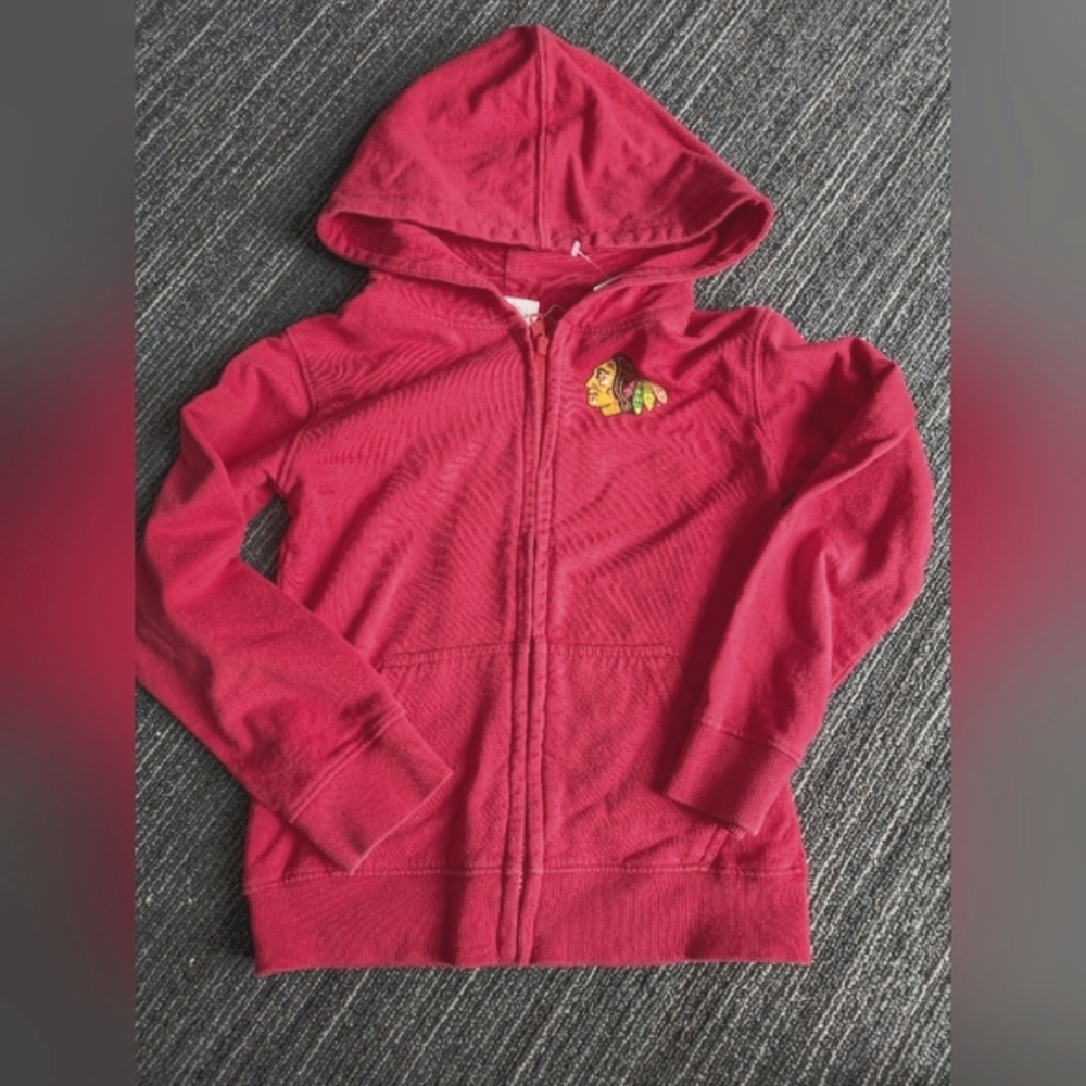 💥5/20$ Zip Up Hoodie Black Hawks 4T